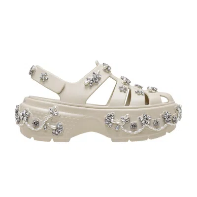 CROCS CROCS SIMONE ROCHA X STOMP FISHERMAN SANDAL 'STUCCO' | CREAM | MEN'S SIZE 6