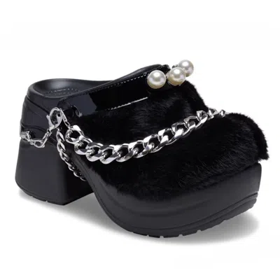 CROCS CROCS SIREN LUX CLOG FUR 210683 BLACK, 2024