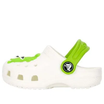 CROCS (TD) Crocs Classic Glow Alien Clog 'White Green'