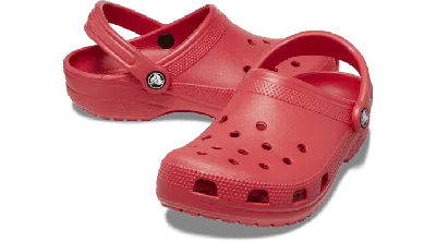 CROCS CLASSIC SABOTS UNISEX VARSITY RED 48