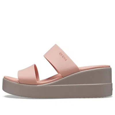 CROCS (WMNS) Crocs Brooklyn Lightweight Pale Pink Sandals