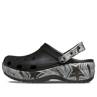 CROCS (WMNS) Crocs Classic Crush Disco Clog 'Black'
