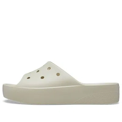 CROCS (WMNS) Crocs Classic Platform Slide 'Bone'