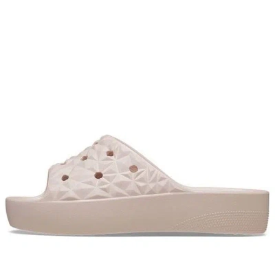 CROCS (WMNS) Crocs Classic Platform Slides 'Pink'