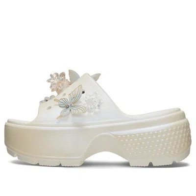 CROCS (WMNS) Crocs Stomp Slides 'White'