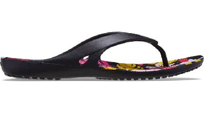 CROCS WOMEN'S KADEE II TROPICAL FLORAL FLIP