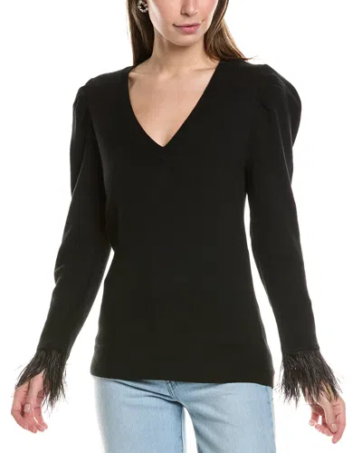 CROSBY BY MOLLIE BURCH CROSBY BY MOLLIE BURCH TEDDIE WOOL-BLEND SWEATER