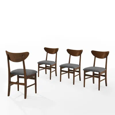 CROSLEY BRANDS LANDON 4-PIECE WOOD DINING CHAIR SET