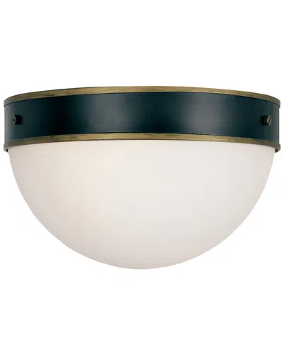 CRYSTORAMA CRYSTORAMA 2-LIGHT CAPSULE OUTDOOR FLUSH MOUNT
