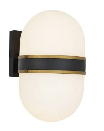 CRYSTORAMA CRYSTORAMA 2-LIGHT CAPSULE OUTDOOR SCONCE