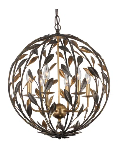 CRYSTORAMA CRYSTORAMA 6-LIGHT BROCHE CHANDELIER