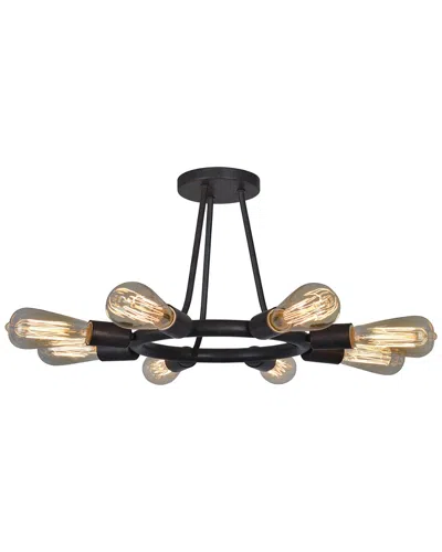 CRYSTORAMA CRYSTORAMA 8-LIGHT DAKOTA FLUSH MOUNT