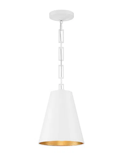 CRYSTORAMA CRYSTORAMA ALSTON 2 LIGHT MATTE WHITE & ANTIQUE GOLD CHANDELIER