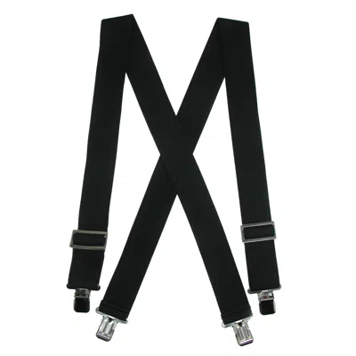 CTM MEN'S ELASTIC HEAVY DUTY BASIC CLIP-END WORK SUSPENDER