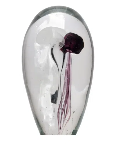 CU I SEEYOU JELLYFISH GLASS PAPERWEIGHT
