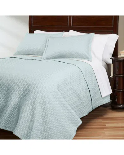 CUDDLEDOWN CUDDLEDOWN MERIDIAN SATEEN QUILT