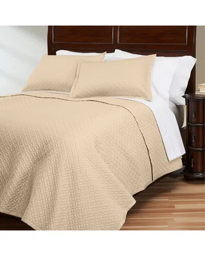 CUDDLEDOWN CUDDLEDOWN MERIDIAN SATEEN QUILT