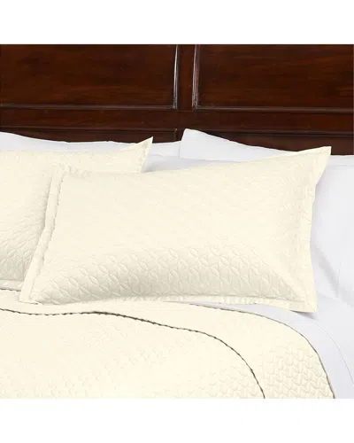 CUDDLEDOWN CUDDLEDOWN SATEEN MERIDIAN QUILTED SHAM