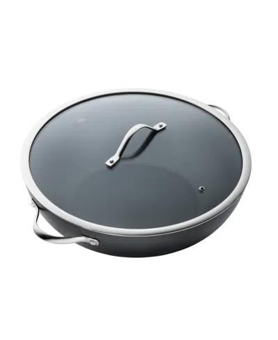 CUISINE::PRO ID3 14" HARD ANODIZED CAST WOK