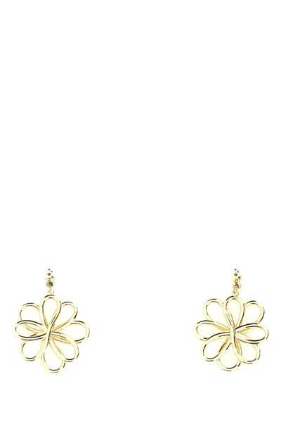 CULT GAIA GOLD METAL BLOOM EARRINGS