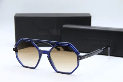 CUTLER AND GROSS CUTLER AND GROSS CGSN1371 02 BLUE GRADIENT AUTHENTIC FRAMES SUNGLASSES 53-21