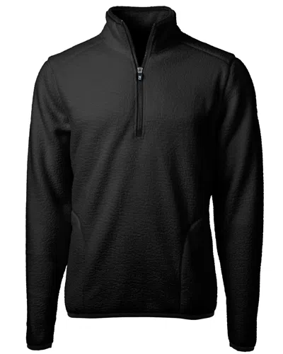 CUTTER & BUCK CASCADE ECO FLEECE MENS BIG & TALL QUARTER ZIP JACKET