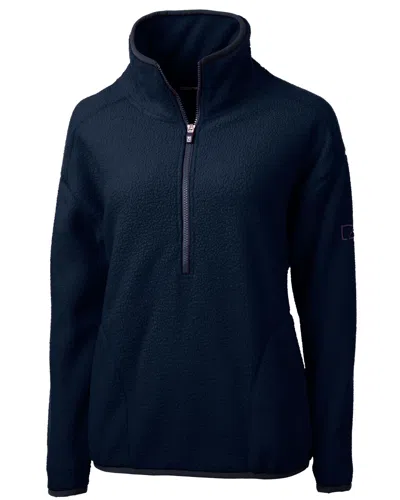 CUTTER & BUCK CASCADE ECO WOMENS FLEECE PULLOVER JACKET
