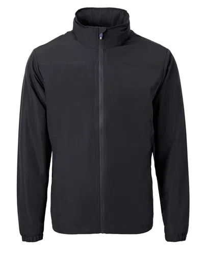 CUTTER & BUCK CHARTER ECO KNIT RECYCLED BIG & TALL FULL-ZIP JACKET