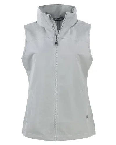 CUTTER & BUCK CHARTER ECO RECYCLED FULL-ZIP WOMENS VEST