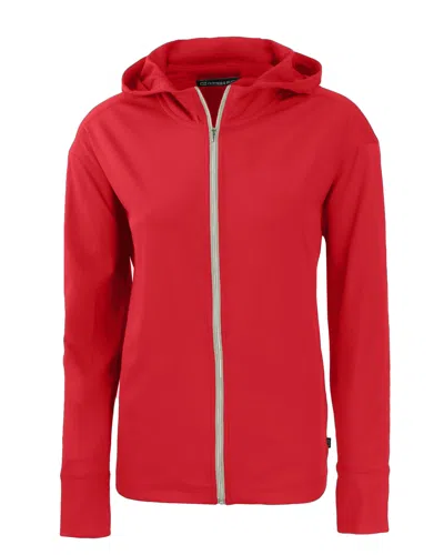CUTTER & BUCK DAYBREAK ECO RECYCLED WOMENS FULL ZIP HOODIE