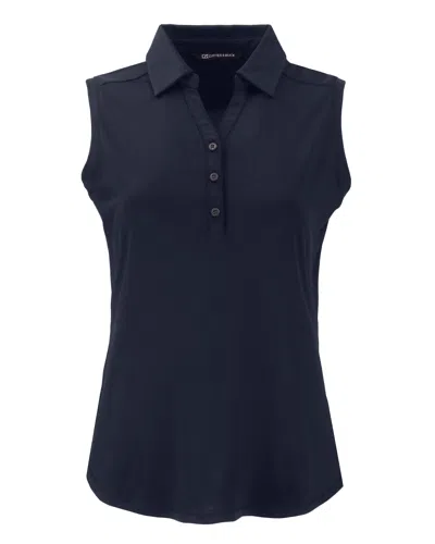 CUTTER & BUCK FORGE ECO STRETCH RECYCLED WOMENS SLEEVELESS POLO