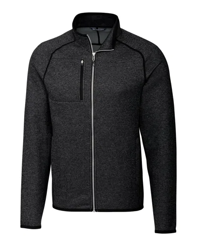 CUTTER & BUCK MAINSAIL SWEATER-KNIT MENS FULL ZIP JACKET