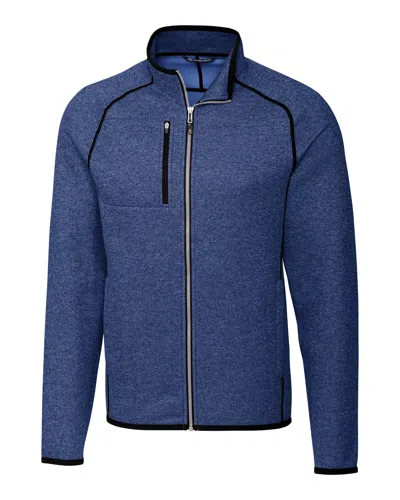 CUTTER & BUCK MAINSAIL SWEATER-KNIT MENS FULL ZIP JACKET
