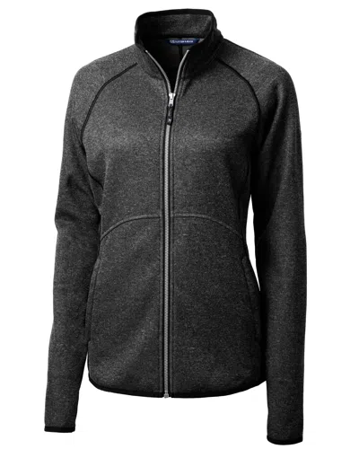 CUTTER & BUCK MAINSAIL SWEATER-KNIT WOMENS FULL ZIP JACKET