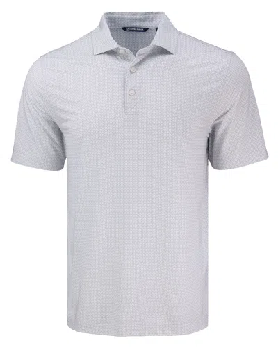 CUTTER & BUCK PIKE ECO DIAMOND DOT PRINT RECYCLED MENS BIG & TALL POLO