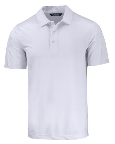 CUTTER & BUCK PROSPECT TEXTURED STRETCH MENS SHORT SLEEVE POLO SHIRT