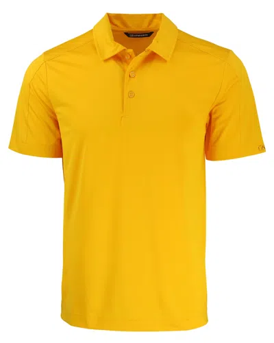 CUTTER & BUCK PROSPECT TEXTURED STRETCH MENS SHORT SLEEVE POLO SHIRT