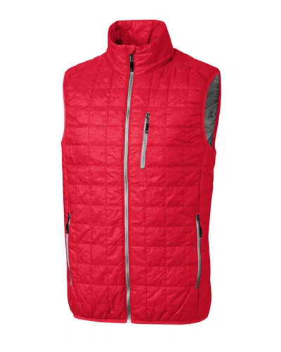 CUTTER & BUCK RAINIER PRIMALOFT MENS ECO INSULATED FULL ZIP PUFFER VEST