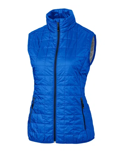 CUTTER & BUCK RAINIER PRIMALOFT WOMENS ECO INSULATED FULL ZIP PUFFER VEST