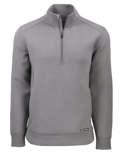 CUTTER & BUCK ROAM ECO RECYCLED QUARTER ZIP MENS PULLOVER