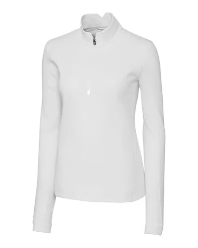 CUTTER & BUCK TRAVERSE STRETCH QUARTER ZIP WOMENS PULLOVER JACKET