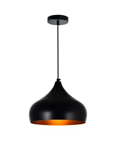 CWI LIGHTING 13" METAL DYNAMIC 1 LIGHT DOWN PENDANT
