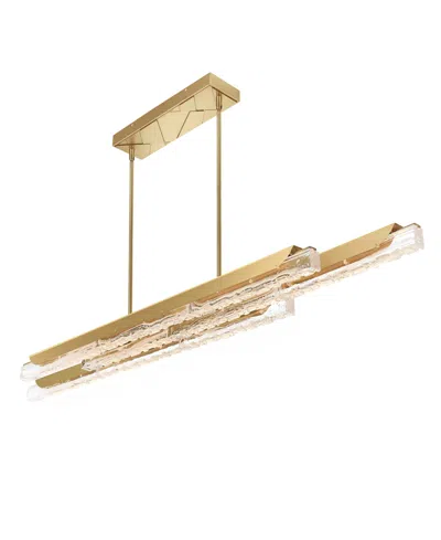 CWI LIGHTING 4.5" METAL VALIRA INTEGRATED LED CHANDELIER