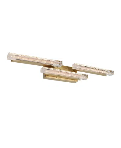 CWI LIGHTING 5" METAL VALIRA INTEGRATED LED VANITY LIGHT