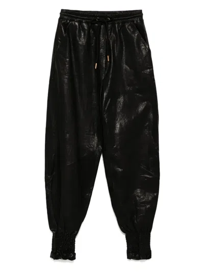 CYNTHIA ROWLEY THE LONDON LEATHER TROUSERS