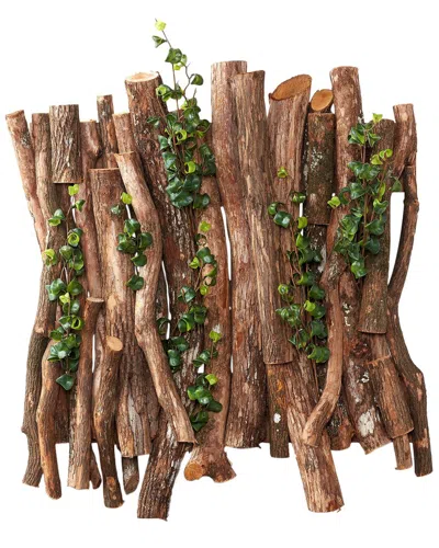 D&W SILKS D&W SILKS WALL HANGING DRAGONWOOD WITH FICUS BENJAMINA