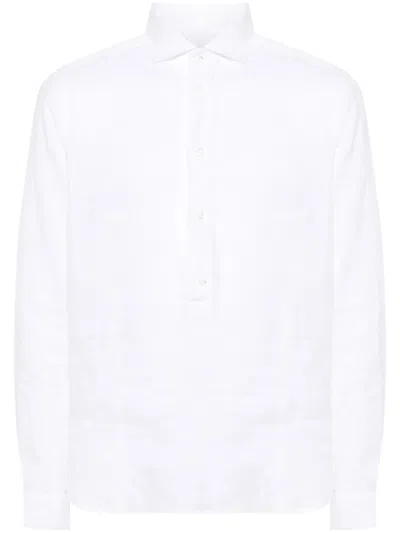 D4.0 PLAIN LINEN SHIRT