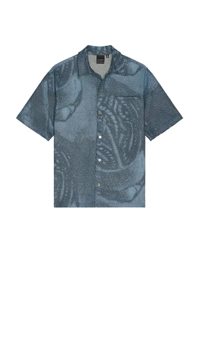 DAILY PAPER BRAIDS DENIM SHIRT