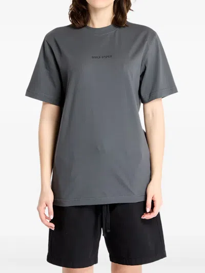 DAILY PAPER TIN LID LOGO-PRINT GRAPHIC T-SHIRT