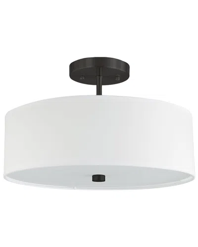 DAINOLITE DAINOLITE EVERLY 3-LIGHT SEMI-FLUSH MOUNT